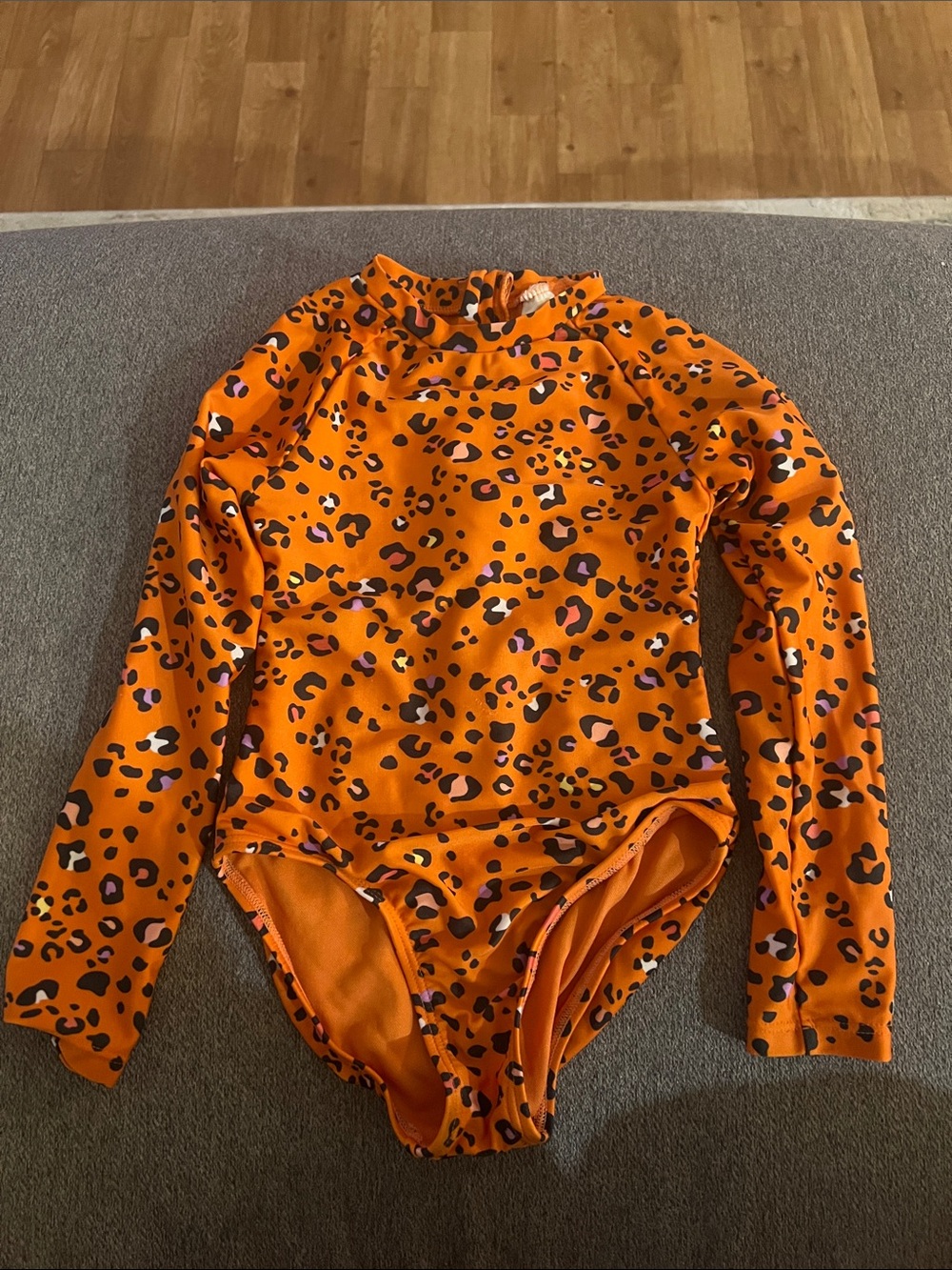 Little Girls Long Sleeve Swimsuit
